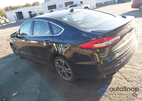 2020 Ford Fusion Titanium from USA, damaged, VIN 3FA6P0K98LR175107